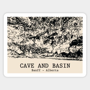 Cave and Basin - Banff AB Magnet